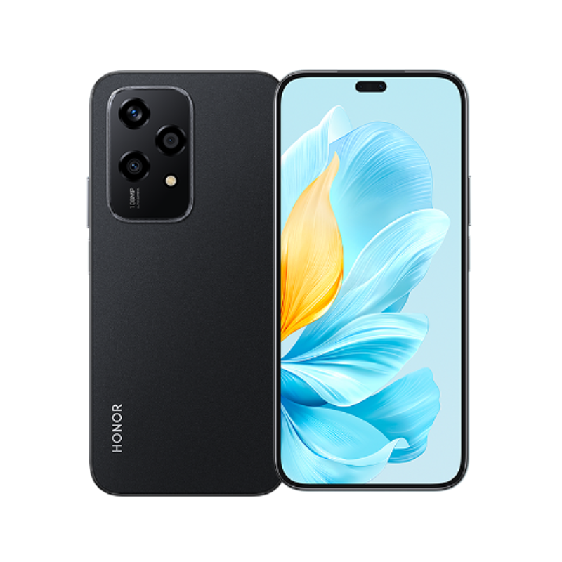 HONOR 200 Lite 8GB+256GB, MediaTek Dimensity 6080, Midnight Black, 6,7" AMOLED Sunlight Display