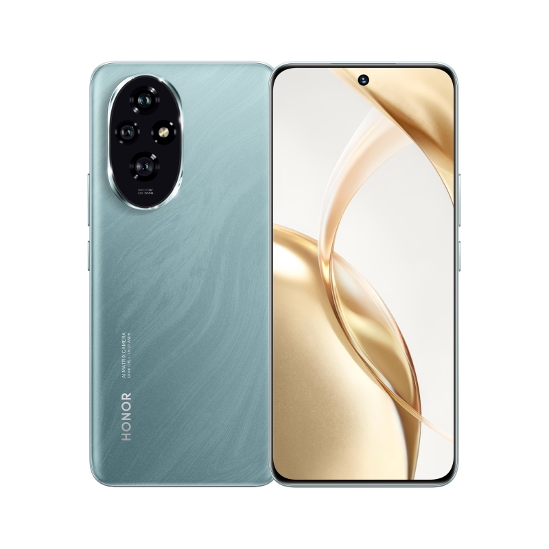 Image of HONOR 200 12GB+512GB, Snapdragon 7 Gen 3 , Emerald Green, 5200 mAh Akku