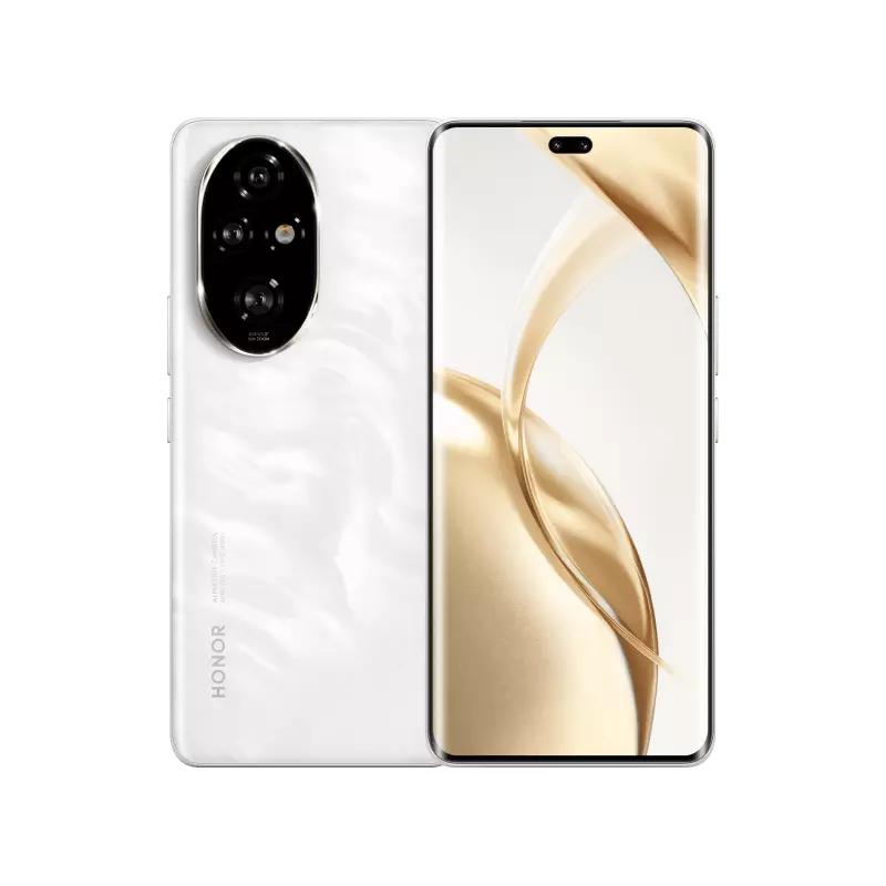 HONOR 200 Pro 12GB+512GB, Snapdragon 8s Gen 3 , Moonlight White, 5200 mAh Akku, 50 MP Dreifach-Porträtkamera