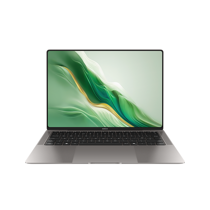HONOR MagicBook Art 14, Snapdragon X Elite, Magnetische KI-Kamera, 1 kg und 1 cm, 3.1K OLED-Display, 32GB+1TB, Starry Gray, QWERTZ Tastatur