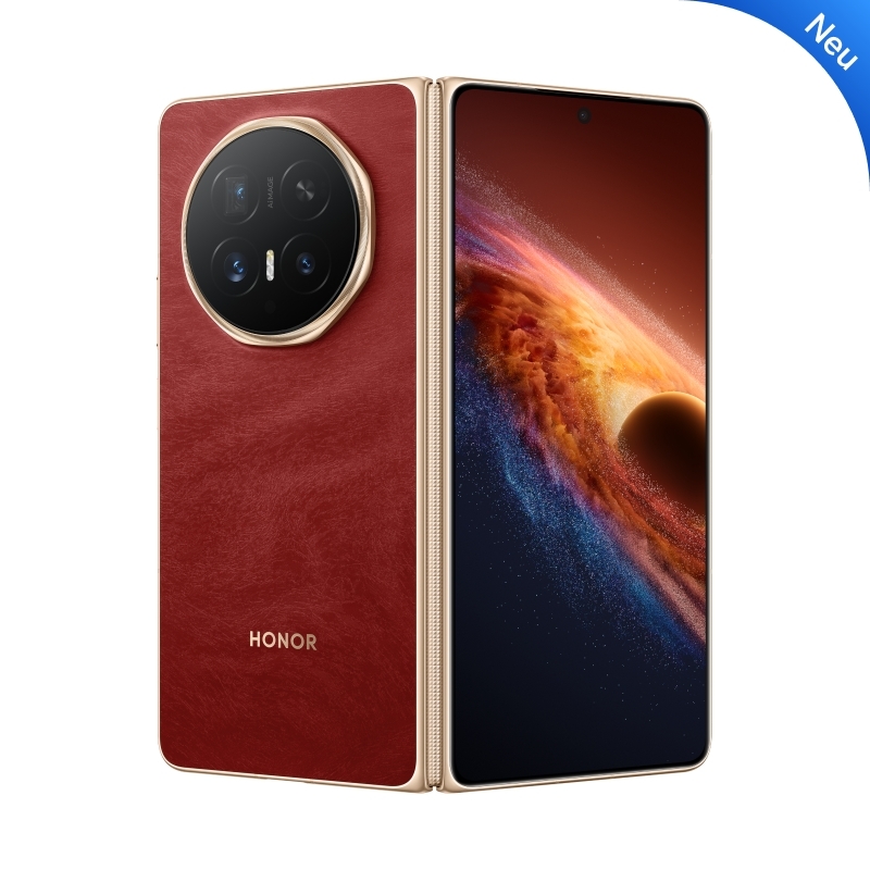 Business Paket: HONOR Magic V6 16+512GB, Red, Extrem dünn und leicht