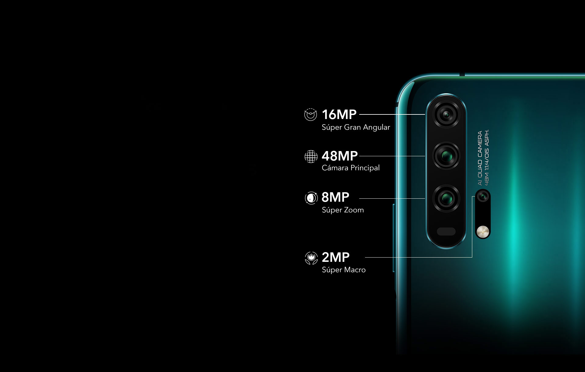 HONOR 20 Pro HONOR 20 Pro cuatro cámaras