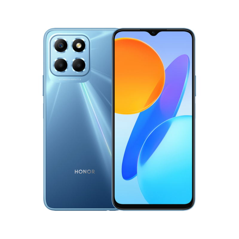 HONOR X8 5G 6+128Go / Batterie 5 000 mAh / Ocean Blue