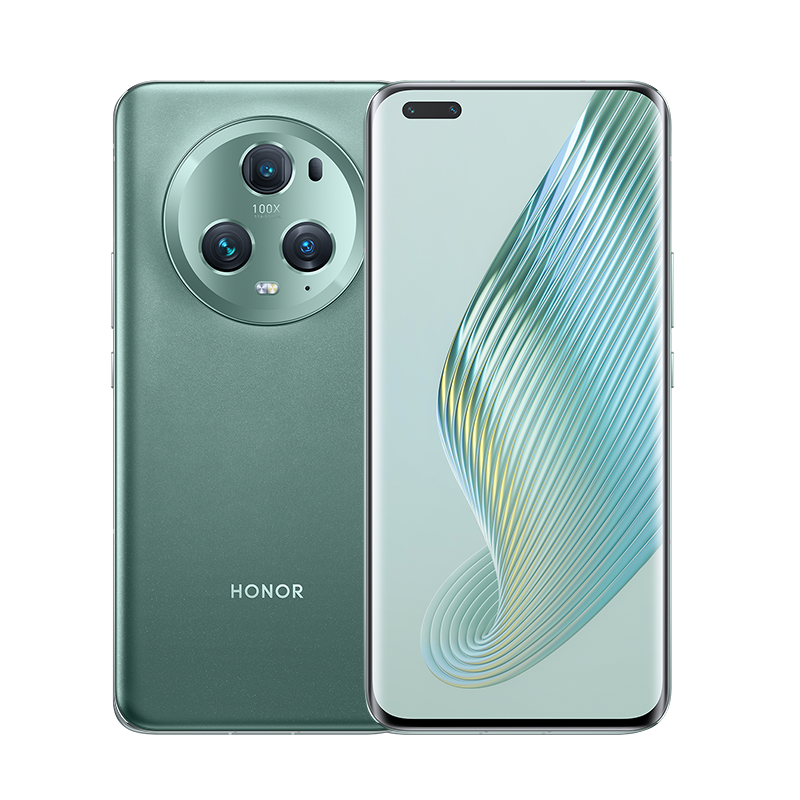 HONOR Magic5 Pro 12+512Go,Meadow Green, Snapdragon 8 Gen 2, IP68, Falcon Capture