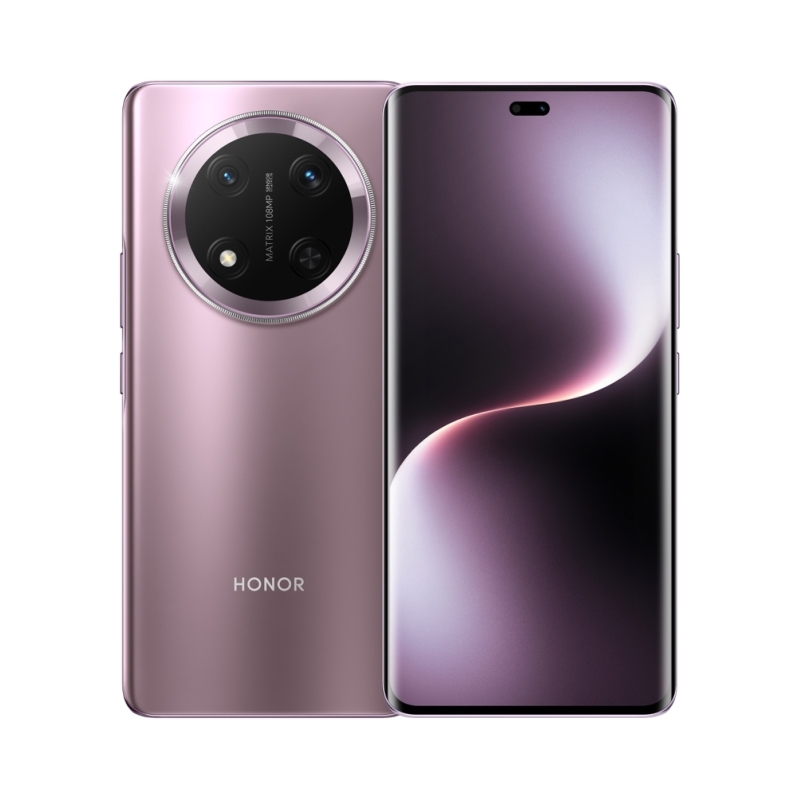HONOR Magic7 Lite 8+256 Go, Titanium Purple, Batterie 6600 mAh, Jusqu'à 3 jours d'autonomie, Écran ultrarésistant