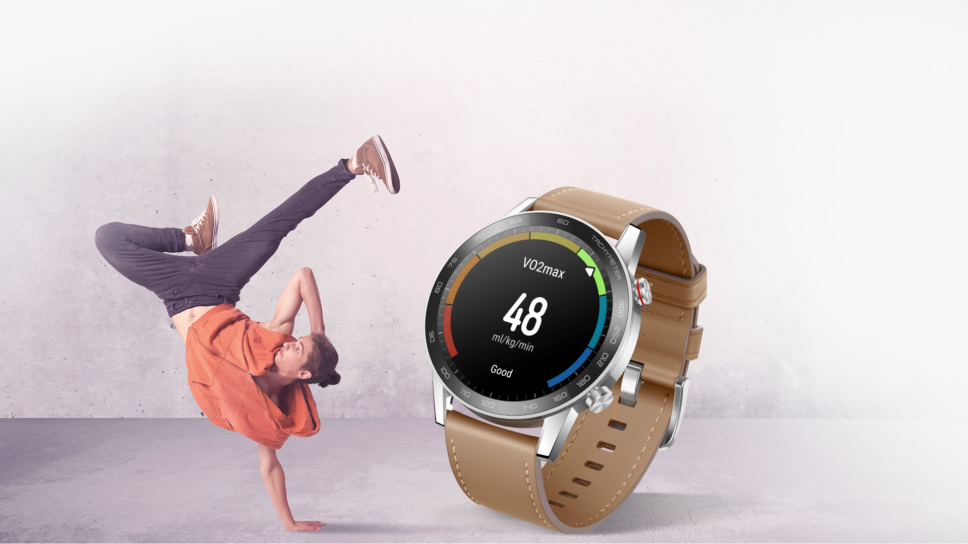 HONOR MagicWatch 2 ti aiuta ad ottimizzare la sicurezza dei tuoi allenamenti con una varietà di dati