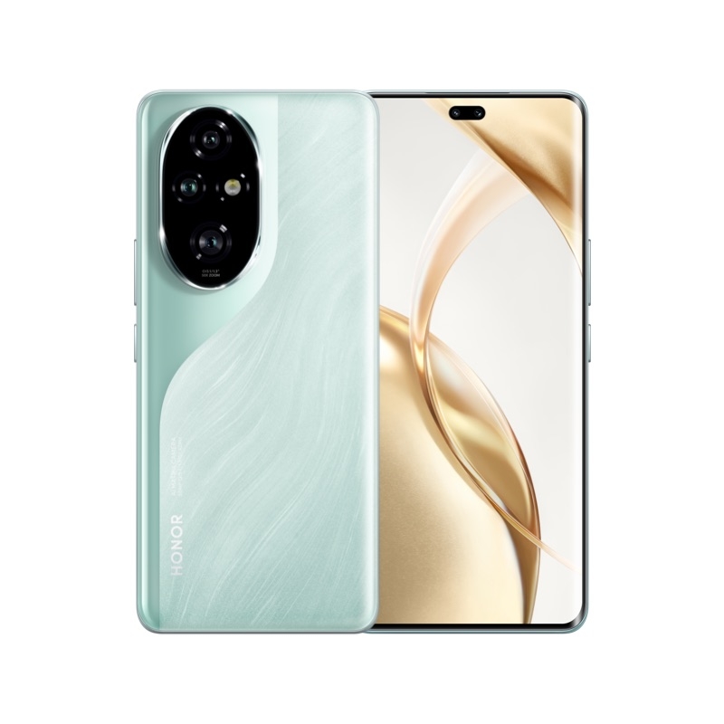 An image depicting HONOR 200 Pro 12GB+512GB Ocean Cyan Dual Card